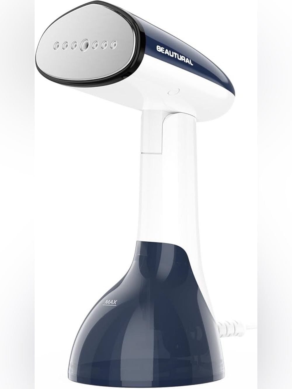 Beautural handheld garment steamer-Navy/White